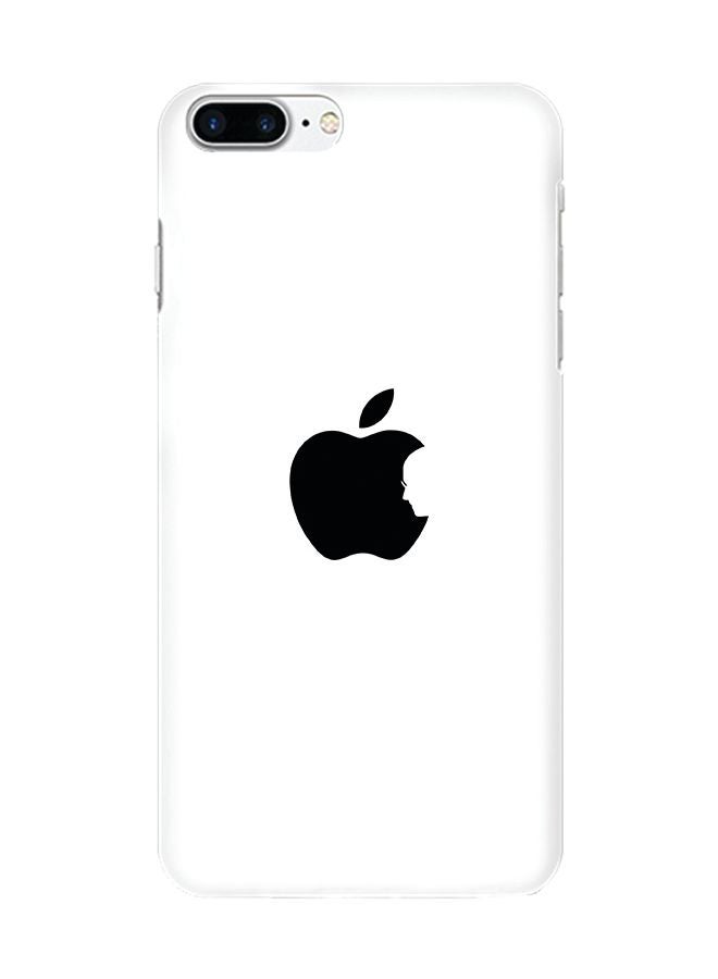 غطاء سناب نحيف غير لامع لهاتف آيفون 7 بلس أبيض ستيف جوبز