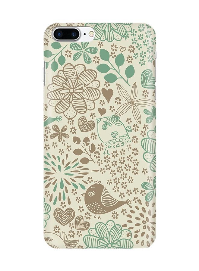 غطاء محكم رفيع وغير لامع لهاتف آيفون 7 بلس حديقة مريحة