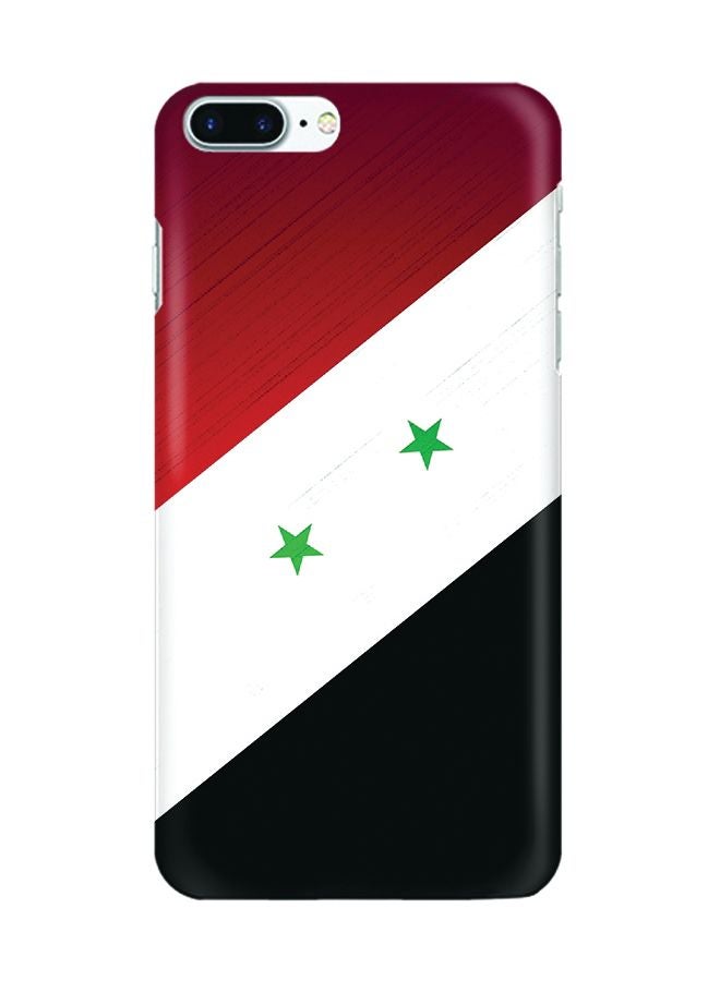 غطاء سناب نحيف غير لامع لهاتف آيفون 7 بلس علم سوريا