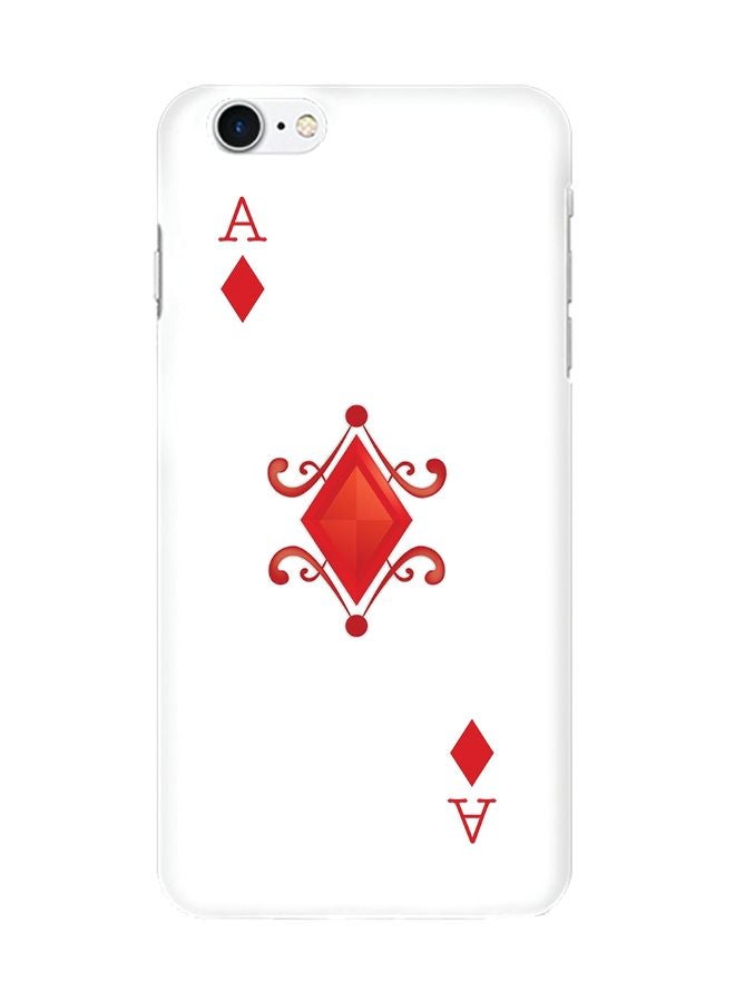 Stylizedd Matte Finish Slim Snap Case Cover For iPhone 7 Ace of Diamonds