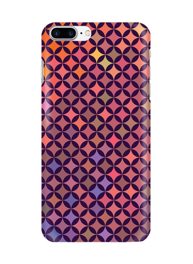 Matte Finish Snap Case Cover For iPhone 7 Plus Wall of Diamonds