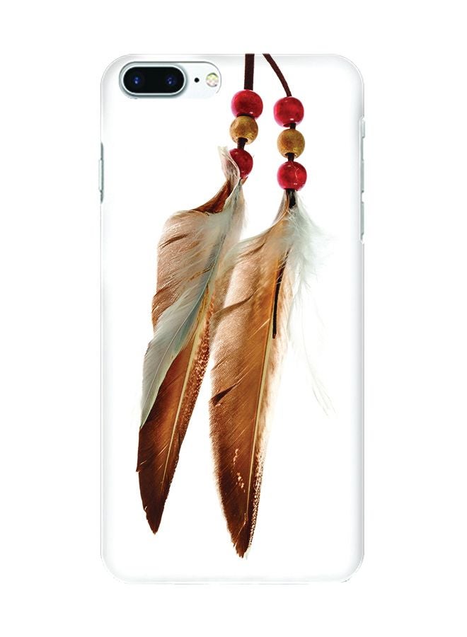 غطاء محكم رفيع وغير لامع لهاتف آيفون 7 بلس رئيس لونج فيذرز