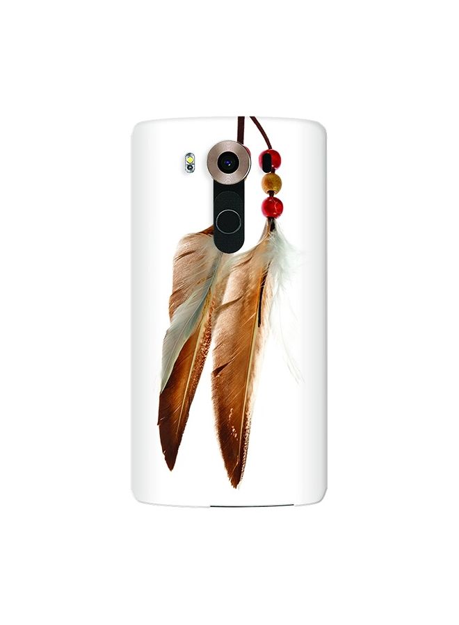Stylizedd Premium Slim Snap Case Cover Matte Finish for LG V10 Chief Longfeathers - Image 1