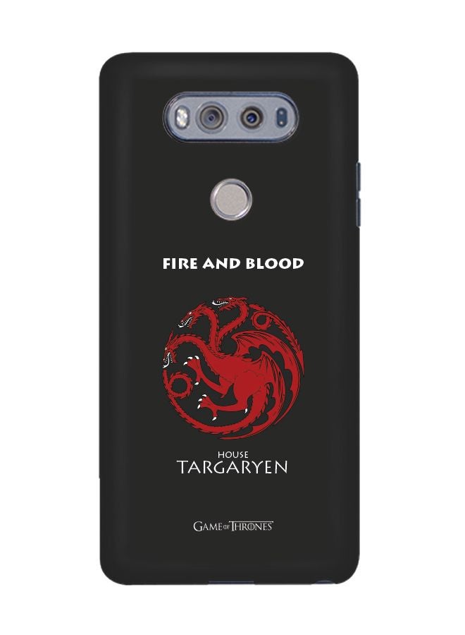 Stylizedd Slim Snap Case Cover Matte Finish for LG V20 GOT House Targaryen - Image 1