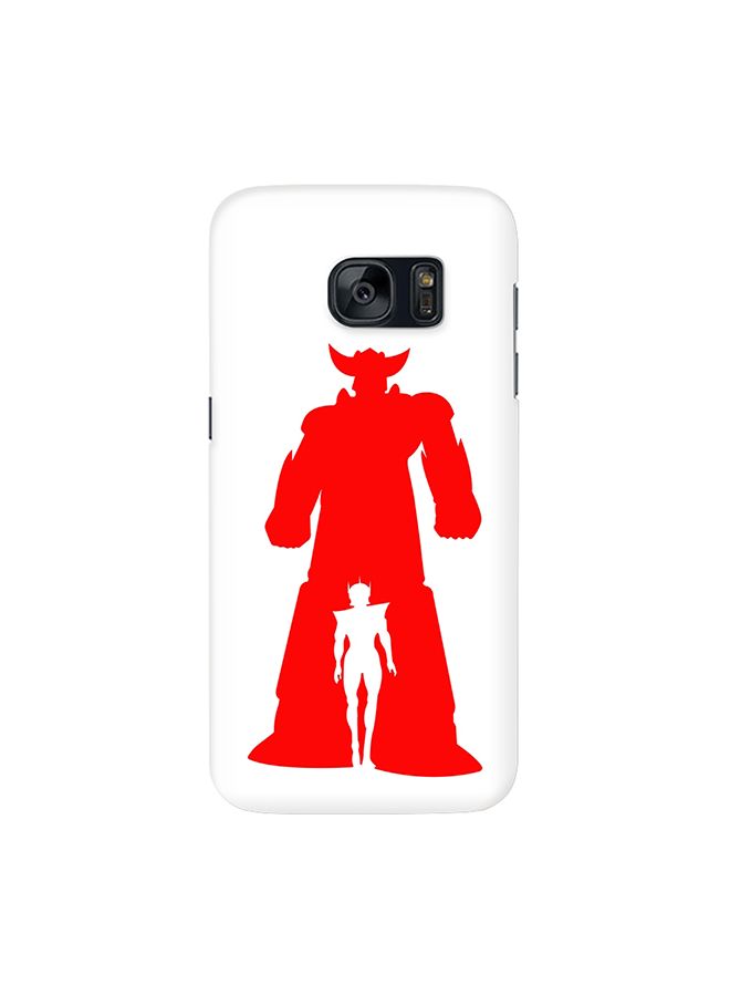 Stylizedd Slim Snap Printed Case For Samsung Galaxy Note FE/Note 7 Grendizer White