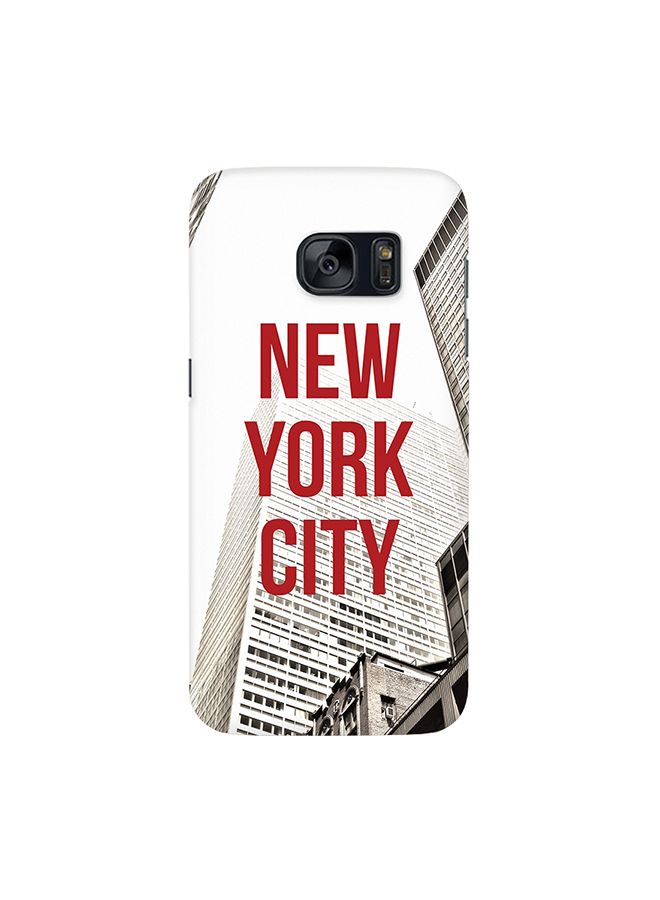 Slim Snap Printed Case For Samsung Galaxy Note FE/Note 7 New York Skyscraper