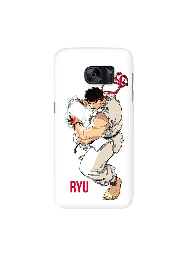 Stylizedd Slim Snap Case Matte Finish For Samsung Galaxy Note FE/Note 7 Street Fighter Ryu White