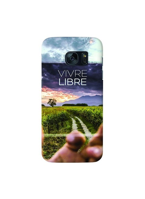 Printed Case Cover For Samsung Galaxy Note FE/Note7 Vivre Libre