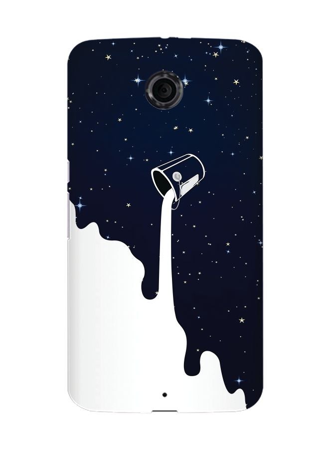 Slim Snap Case Cover Matte Finish for Google Nexus 6 Milky Way