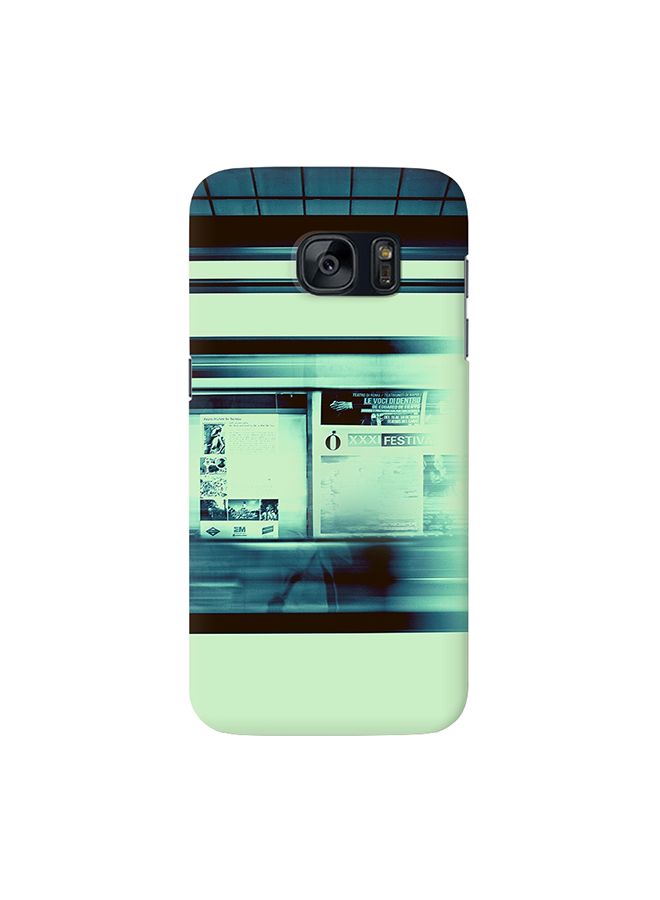 Stylizedd Slim Snap Printed Case For Samsung Galaxy Note FE/Note 7 Blurry Station
