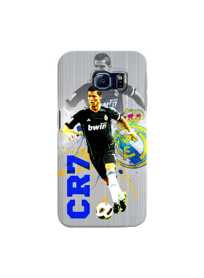 ستايلايزد غطاء سناب رفيع فاخر ذو مظهر لامع لهاتف سامسونج جالاكسي S6 إيدج متعدد الألوان - Image 1