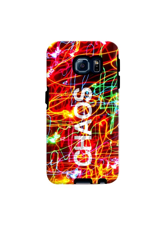 ستايلايزد غطاء متين فاخر ذو مظهر غير لامع بطبقة مزدوجة لهاتف سامسونج جالاكسي S6 إيدج كيوس - Image 1