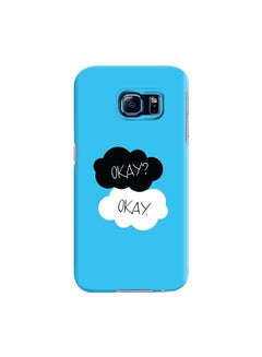 Premium Slim Snap Case Cover Matte Finish for Samsung Galaxy S6 Okay Okay