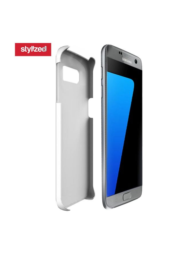 Stylizedd Premium Slim Snap Case Cover Matte Finish for Samsung Galaxy S7 Geek ON - Image 2