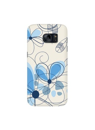 Premium Slim Snap Case Cover Matte Finish for Samsung Galaxy S7 Daisy Lines - v1502785604/N11738864A_1