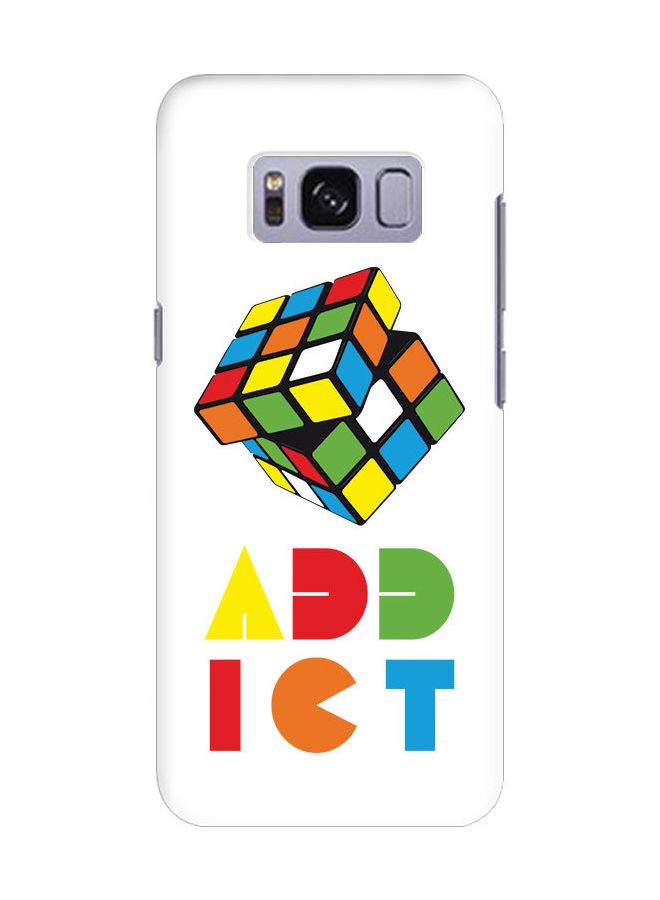 Slim Snap Case Cover Matte Finish for Samsung Galaxy S8 Rubiks Addict