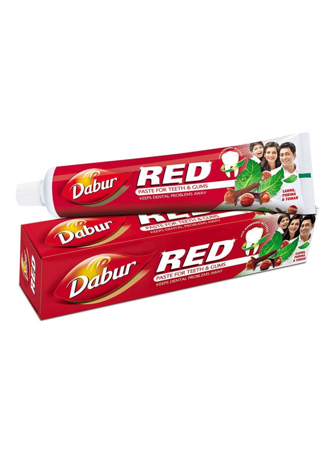 دابر معجون الأسنان أحمر 200جرام - Image 2