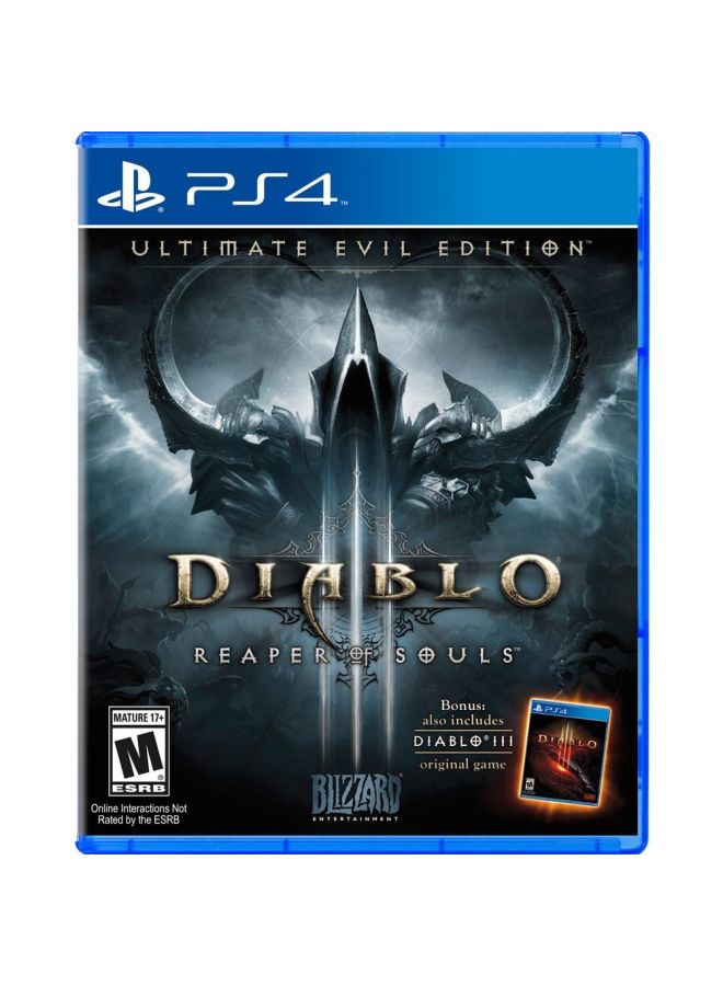BLIZZARD ENTERTAINMENT Diablo III Ultimate- (Intl Version) - role_playing - playstation_4_ps4 - Image 1