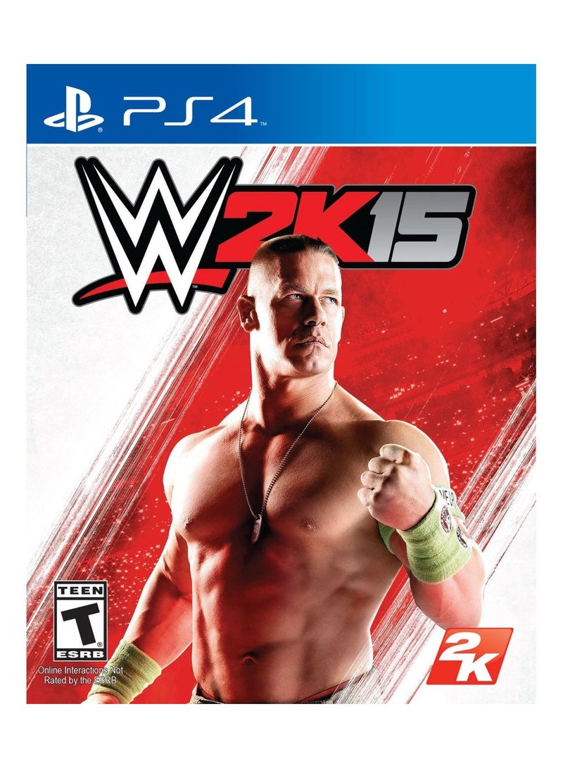 لعبة WWE 2K15 (نسخة عالمية) - رياضات - بلاي ستيشن 4 (PS4)