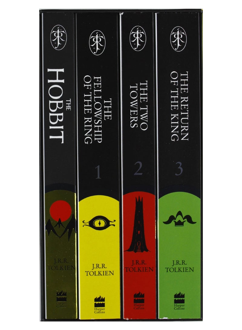 The Hobbit and the Lord of the Rings Boxed Set - Hardcover English by J. R. R. Tolkien