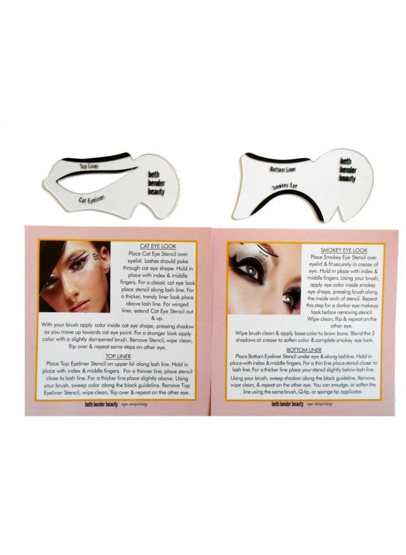 Cat Eyeliner And Smoky Eye Stencil Kit Black - v1502792330/N11798250A_1