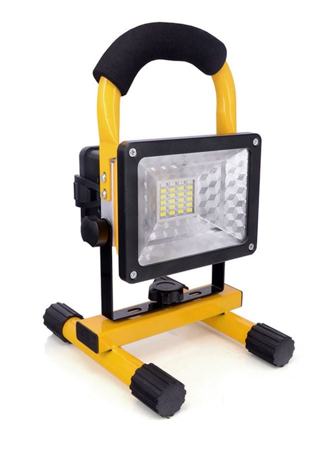 مصباح قوي LED أسود/ أصفر - Image 1