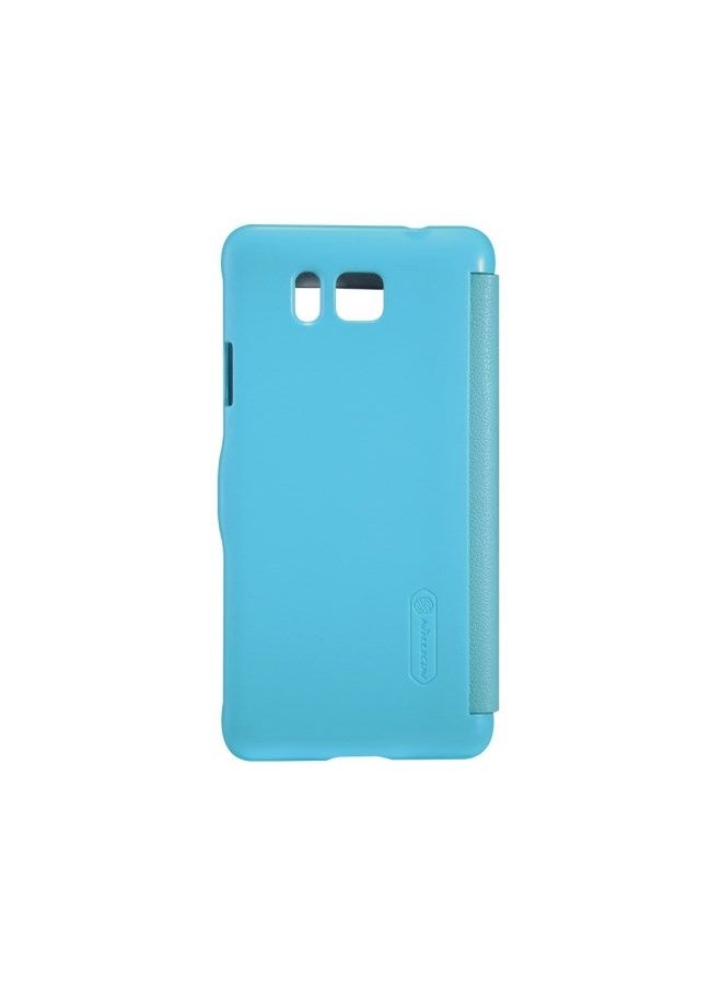 Nillkin Premium Leather Cover Case For Samsung Galaxy Alpha Black - Image 2