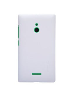 Super Shield Hard Case Cover With Screen Protector For Nokia XL White