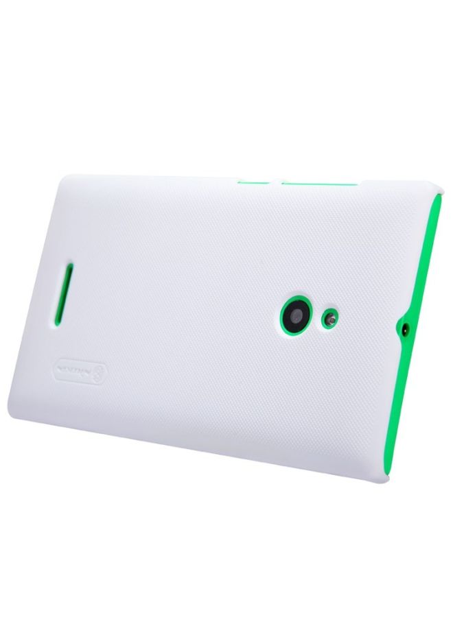 Nillkin - Super Shield Hard Case Cover With Screen Protector For Nokia XL White - Image 1