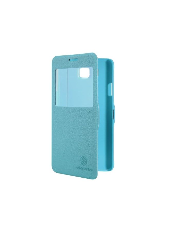 Nillkin Premium Leather Cover Case For Samsung Galaxy Alpha Black - Image 3