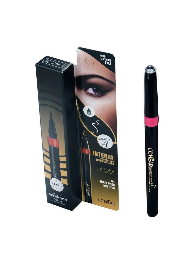 L'CHEAR Smooth Cool Liquid Eyeliner Black
