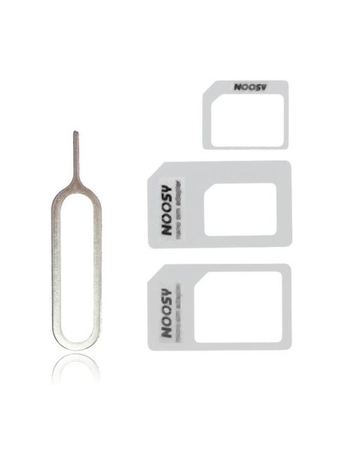 SIM Card Adapter White