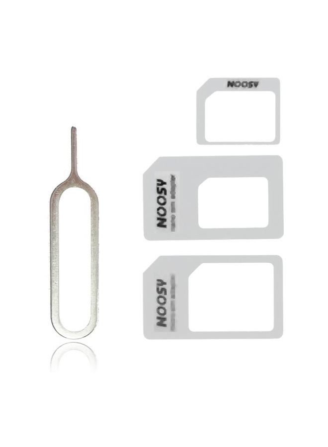 Maxtouuch SIM Card Adapter White 