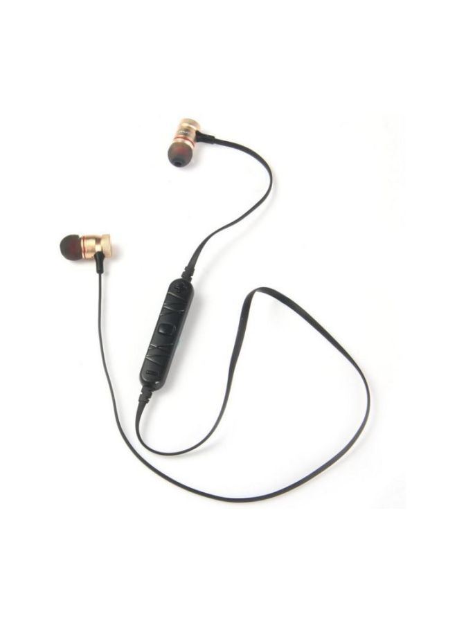 Awei A920BL Bluetooth 4.0 Sports Stereo Earphones With Mic Gold  - Image 3