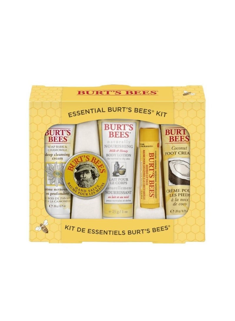 بيرتس بيز مجموعة أدوات تجميل يومية عطرية شفاف