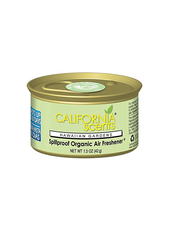 Spillproof Organic Air Freshener - Hawaiian Gardens