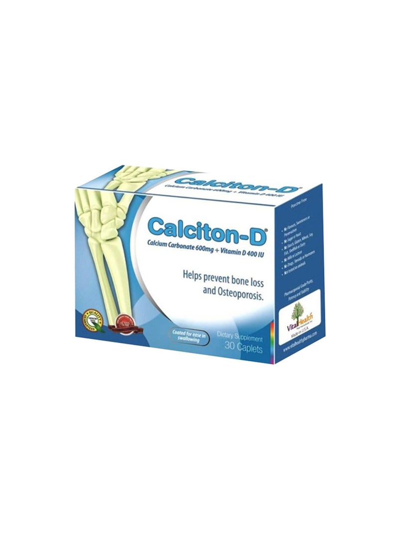 Calciton - D Tablets 30'S- Vital Health - Image 1
