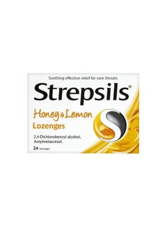 Strepsils Soothing Honey and Lemon Lozenges 