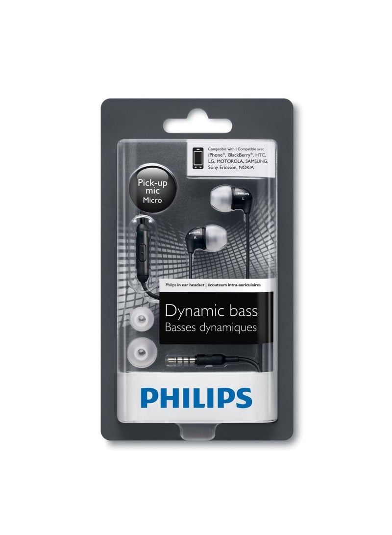 Philips - In-Ear Headset Black - Image 1