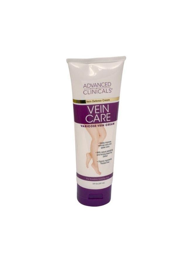 Advanced Clinicals - Vein Care, Varicose Vein Cream 237ml - Image 1