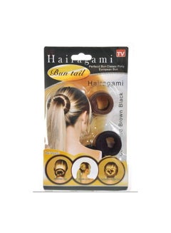 Generic Perfect Bun/Pony Tail Maker Brown/Black 