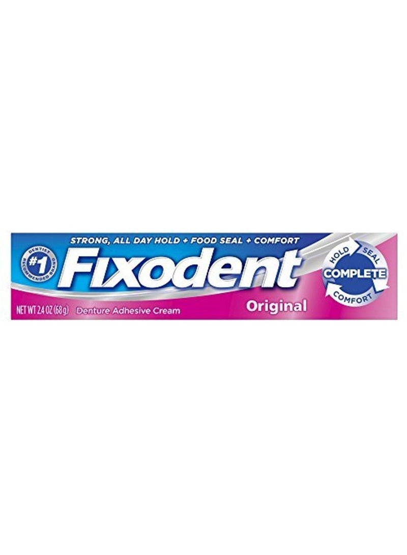 فكسودنت كريم أصلي للصق طقم الأسنان باللثة 68جرام