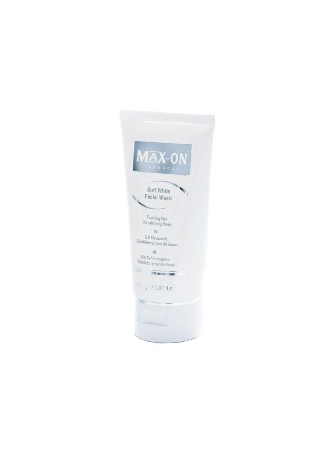 MAX-ON - Soft White Facial Wash 150ml - Image 1