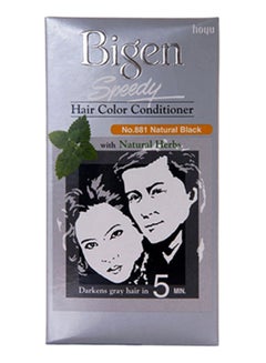Bigen Speedy Natural Hair Color Conditioner Natural Black 80grams 