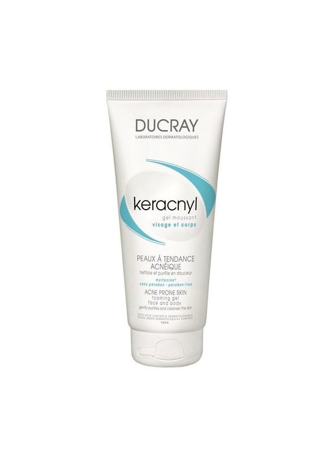 DUCRAY Keracnyl Foaming Gel Blue 200ml