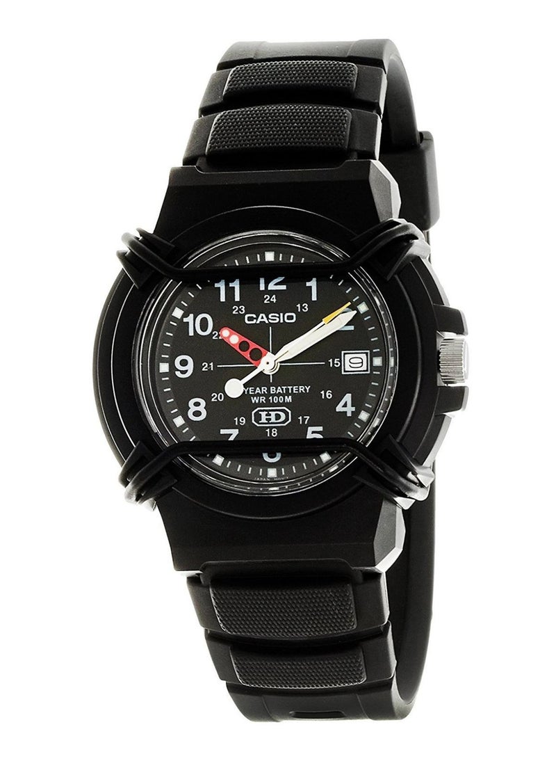 CASIO Men's Enticer Quartz Digital Watch HDA-600B-1BVDF - 41 mm - Black  - Image 1