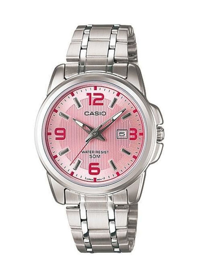 CASIO Women's Enticer Quartz Analog Watch LTP-1314D-5AVDF - 37 mm - Silver - Image 1