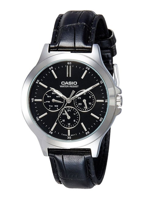 Men's Formal Chronograph Watch MTP-V300L-1AUDF - 40 mm - Black