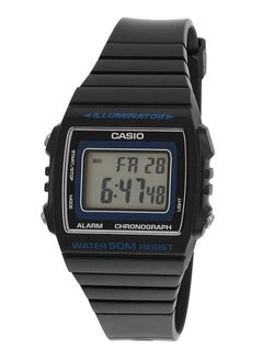 Boys' Resin Digital Quartz Watch W-215H-8AVDF - 44 mm - Black
