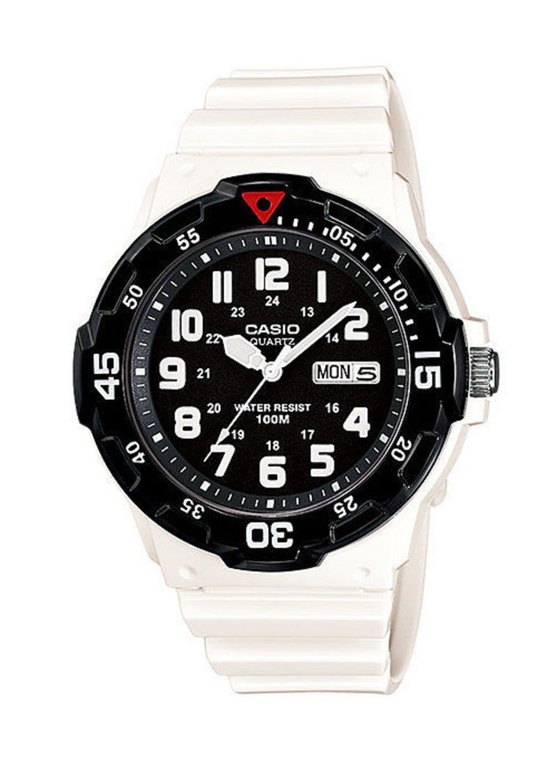CASIO Women's Resin Analog Quartz Watch MRW-200HC-7BVDF - 45 mm - White  - Image 1